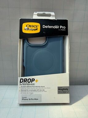 iPhone 16 Pro Max - OtterBox Defender Pro Case- Blue - Brand New